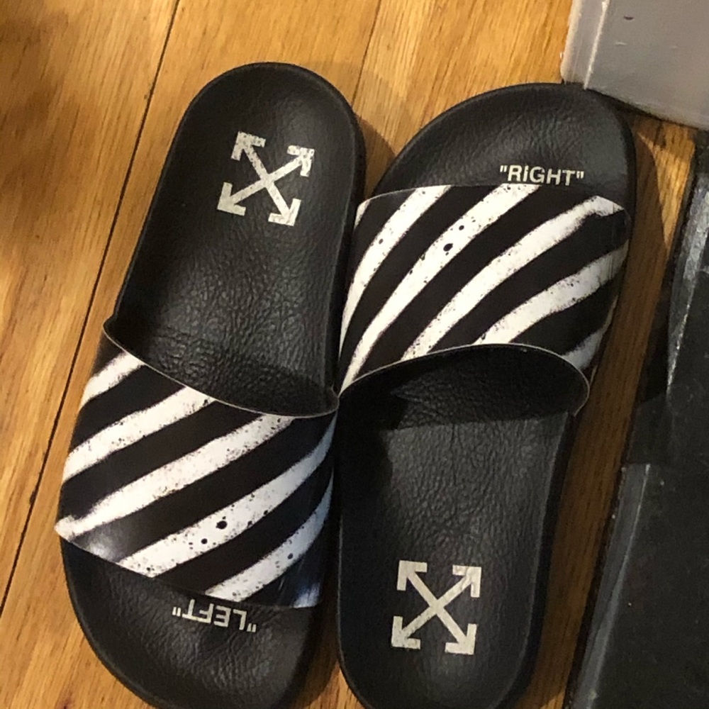 Off-White slides